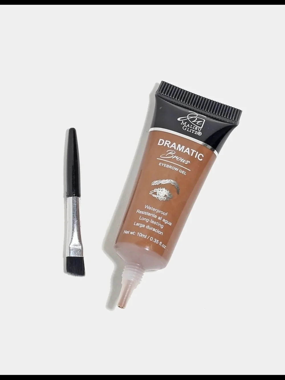 Malibu Glitz Dramatic Brows Eyebrow Gel 0.35fl Oz - 01  BNIB
